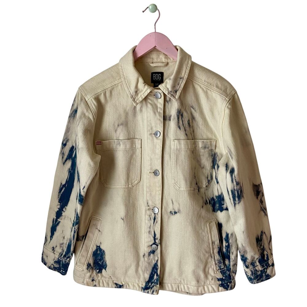 Urban Outfitters BDG Acid Wash Denim Jacket Size Small